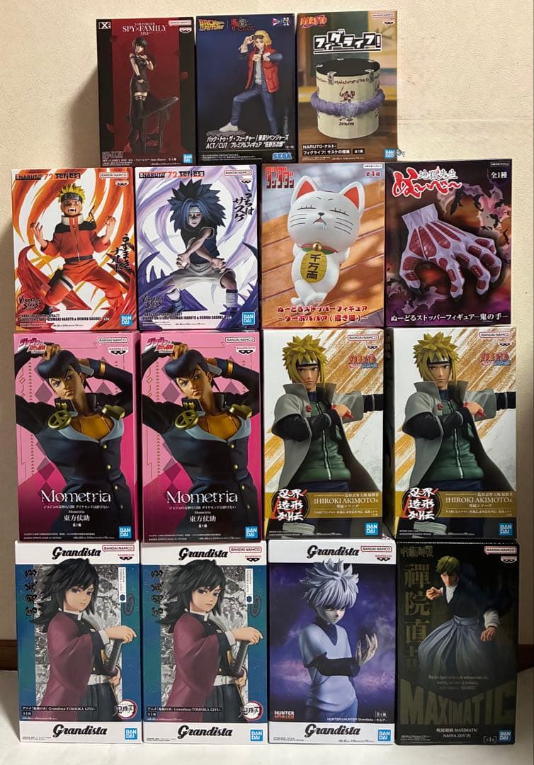 プライズフィギュア 15体セット NARUTO 鬼滅の刃 呪術廻戦 など