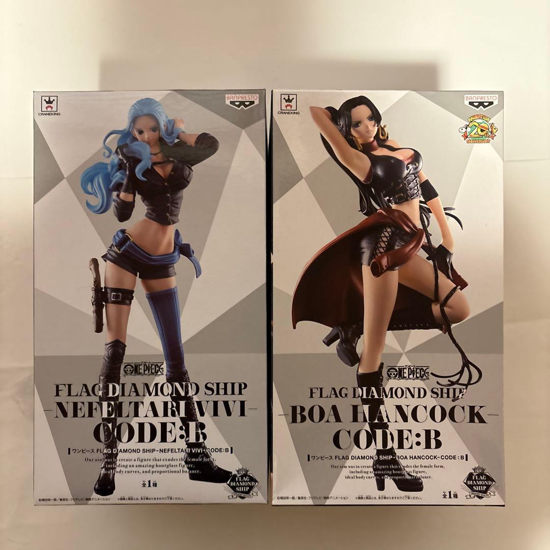 ワンピース フィギュア フラグシップ　ビビ &ハンコックセット
