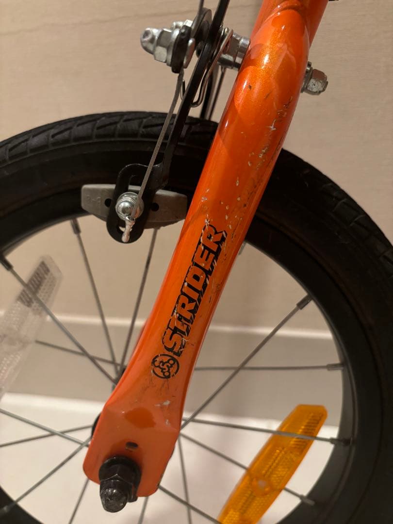 たのメル便発送】ストライダー14X オレンジ - メルカリ