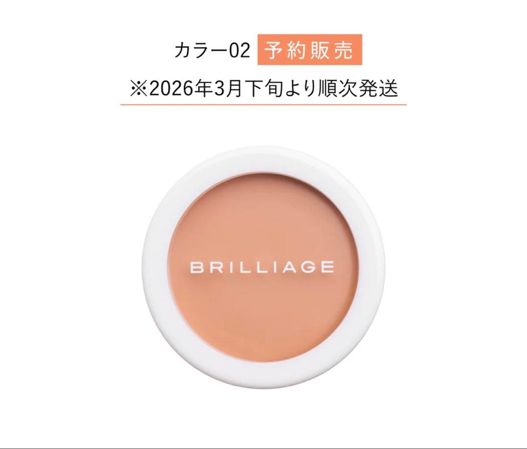 【新品未開封】ブリリアージュ カモフラージュコンシーラーチーク02番