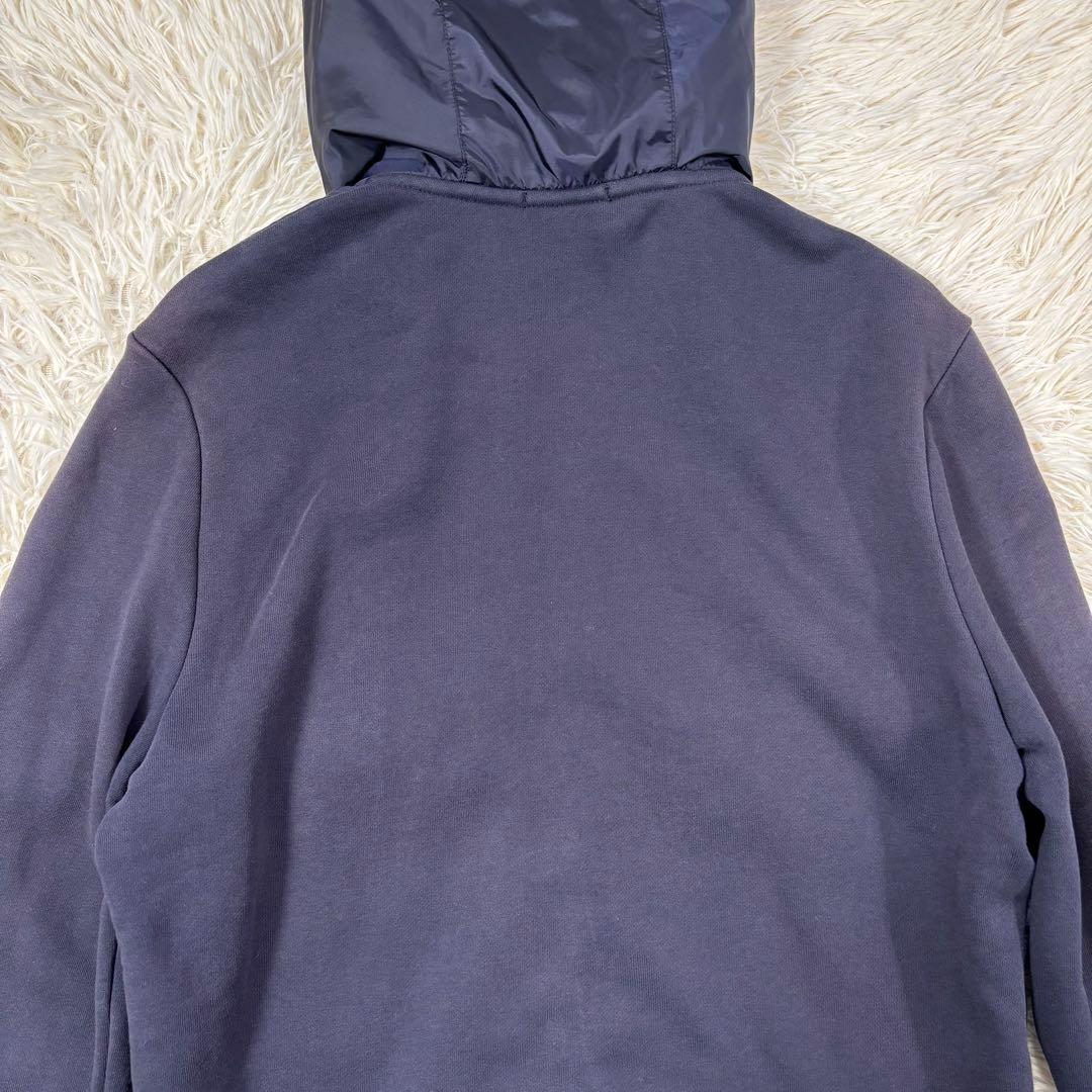 モンクレール マグリア カーディガン S 異素材 ダブルジップ ロゴ