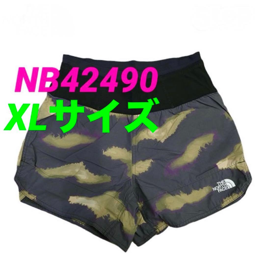 ノースフェイス ランニング 短パン ハーフパンツ NB42490 XL DM