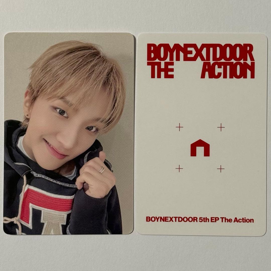 BOYNEXTDOOR ウナク withfans yzy THE ACTION