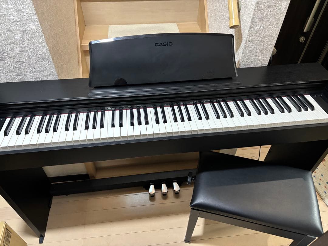 フルセット CASIO PX-770 電子ピアノ！ PX-770BK | CASIO