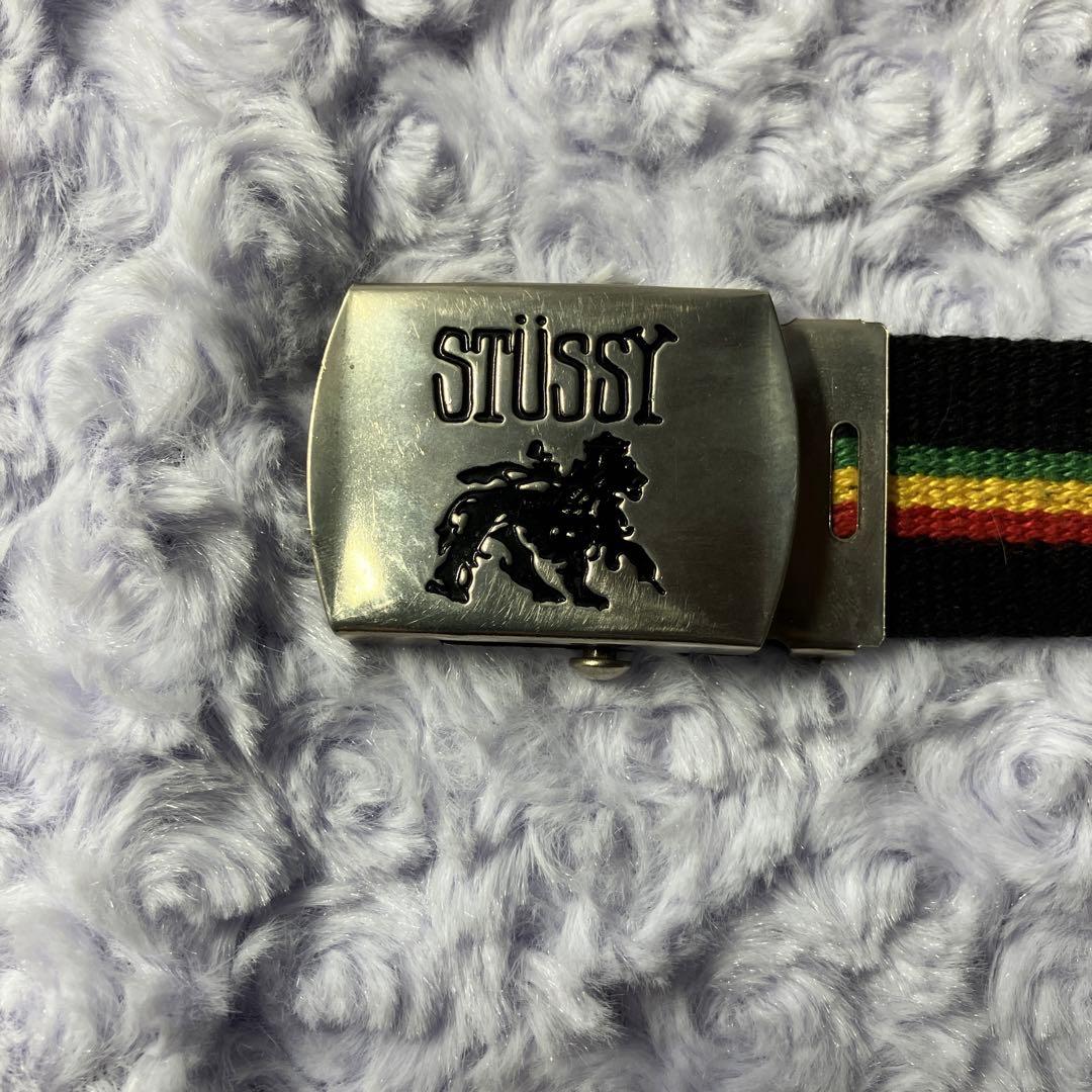 希少】00s old stussy ステューシー ラスタ柄ガチャベルト - メルカリ