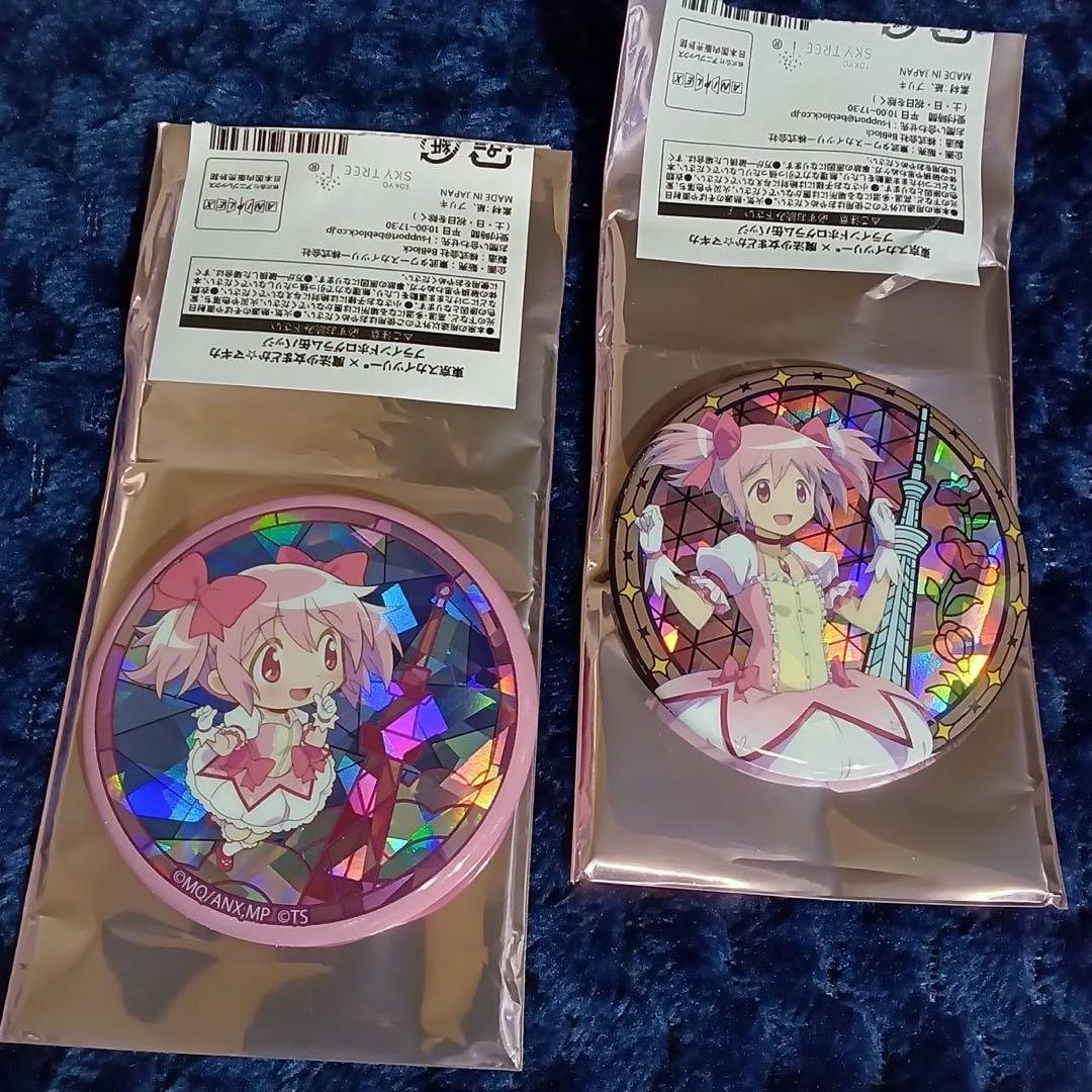 魔法少女まどか☆マギカ まどマギ スカイツリー 缶バッジ 鹿目まどか