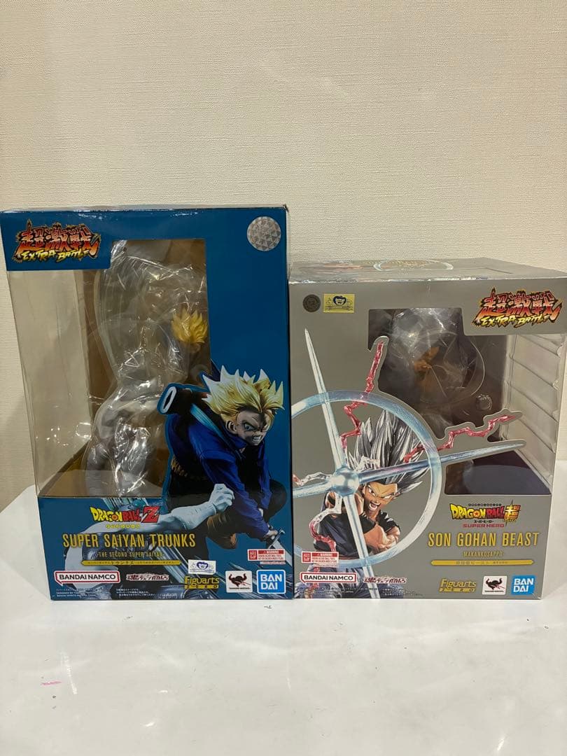 ドラゴンボール　フィギュアーツzero 孫悟飯ビースト　超サイヤ人トランクス