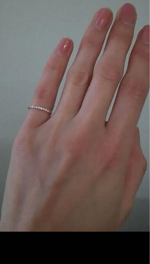 アトリエSAWA、大人気ハーフエタニティリングK10、YG - メルカリ