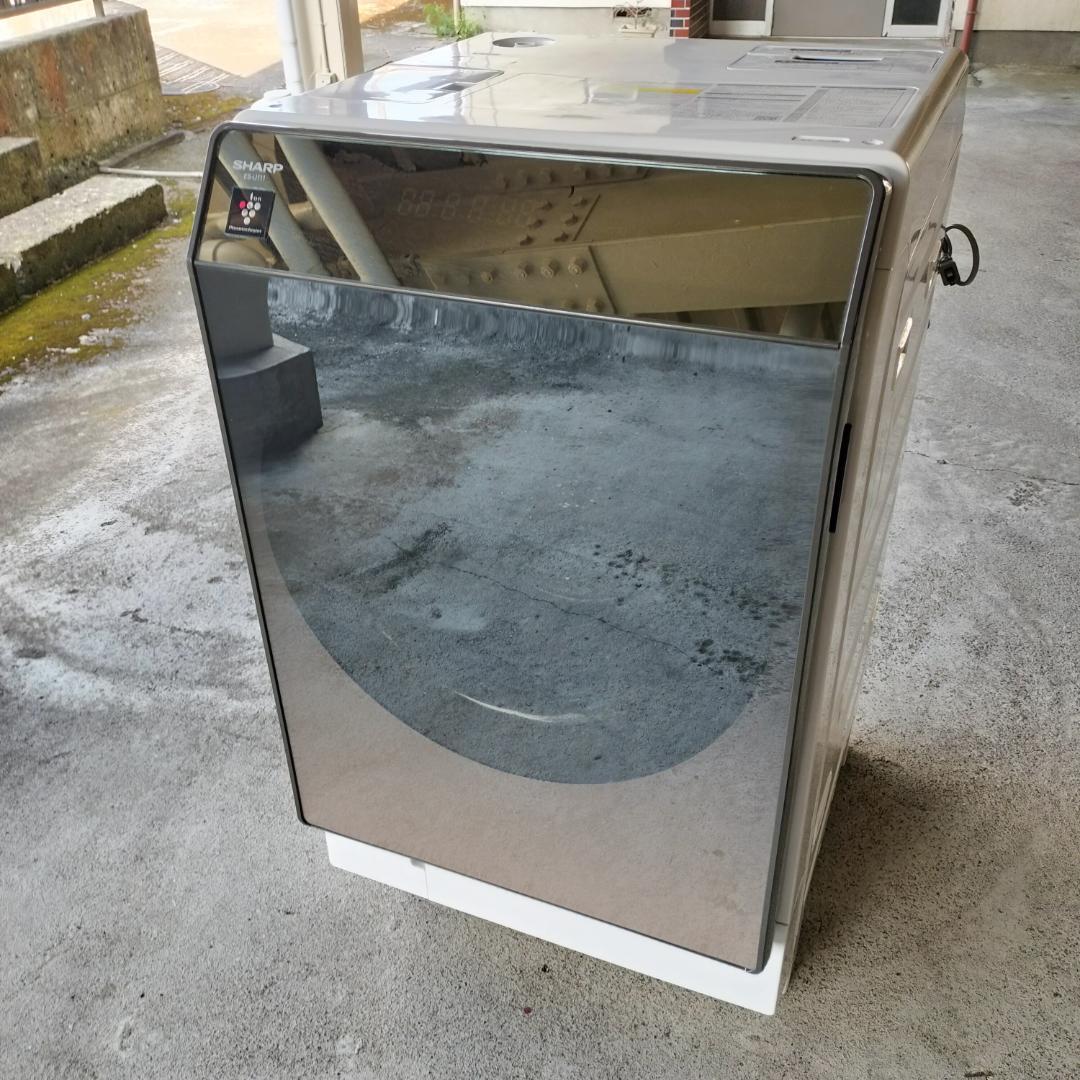 シャープ ドラム式洗濯乾燥機 ES-U111-TL 11kg / 6kg SHARP（シャープ） 中古/屋内搬入付き ドラム式洗濯乾燥機 洗濯11kg