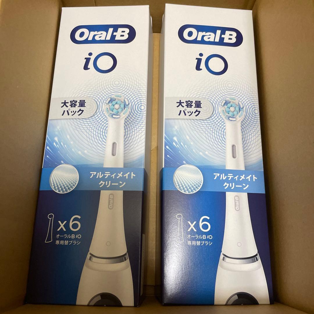 [12本セット・ホワイト] ブラウン Oral-B iO アルティメイトクリーン