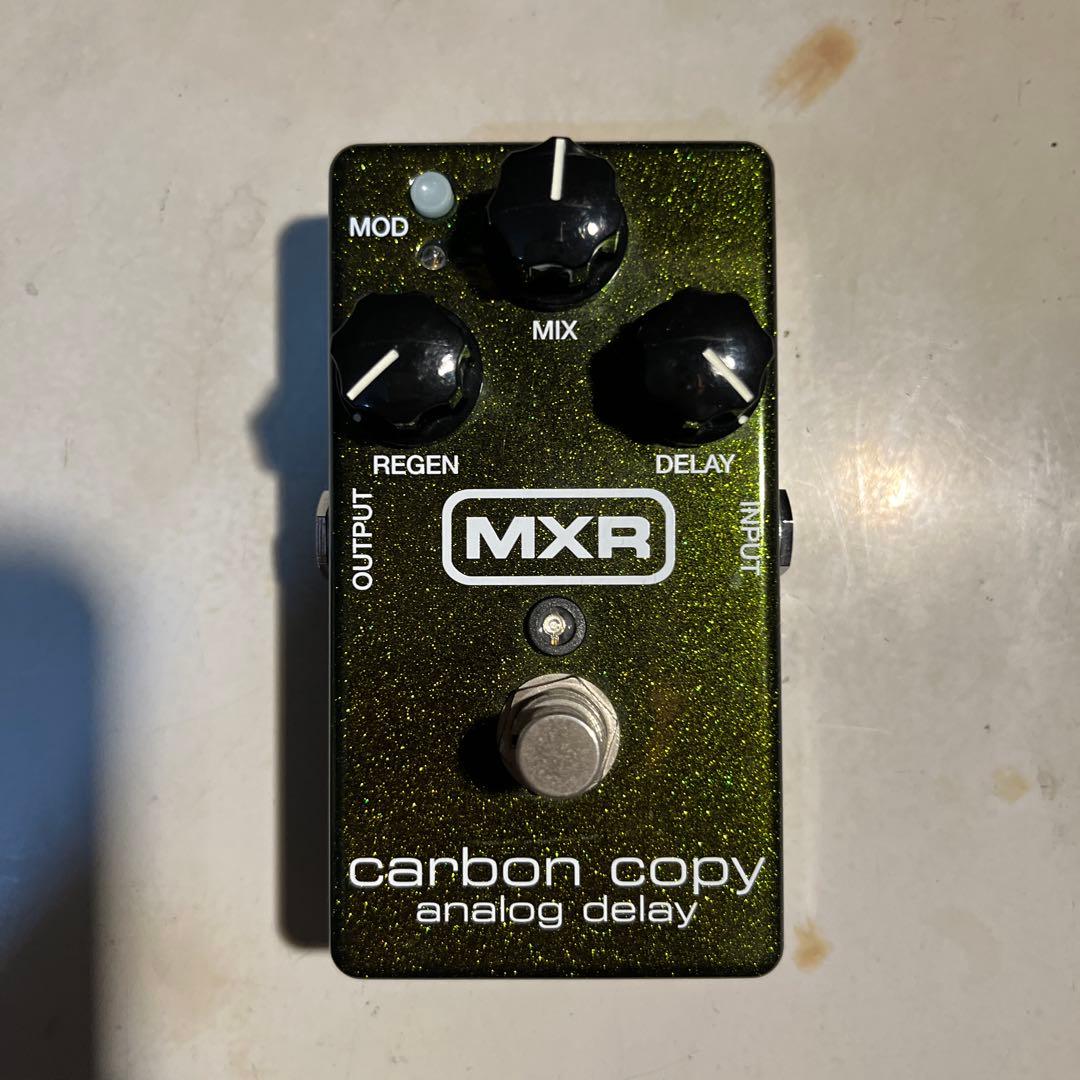 MXR carbon copy アナログディレイ MXR「CARBON COPY ANALOG DELAY」レビュー：中毒性のあるアナログディレイ