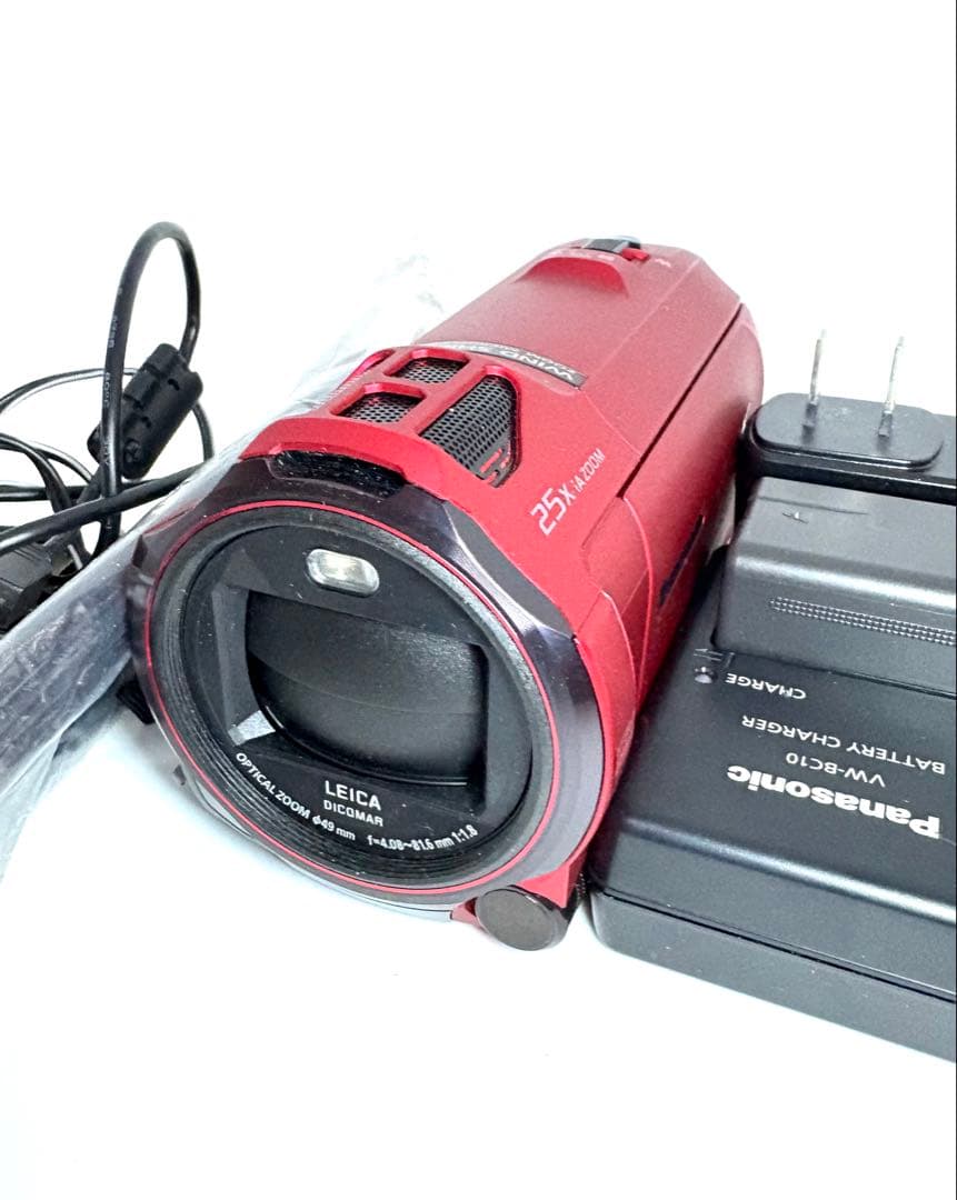 ★美品★ Panasonic HC-VX992MS 4K レッド パナソニック HC-VX992MSを徹底レビュー！実際に使ってわかった