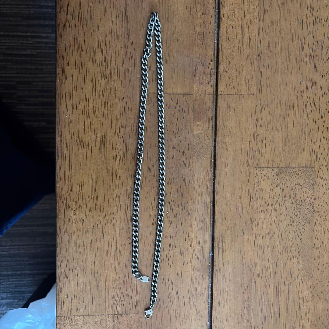 ファイテン　チタンチェーンネックレス50cm