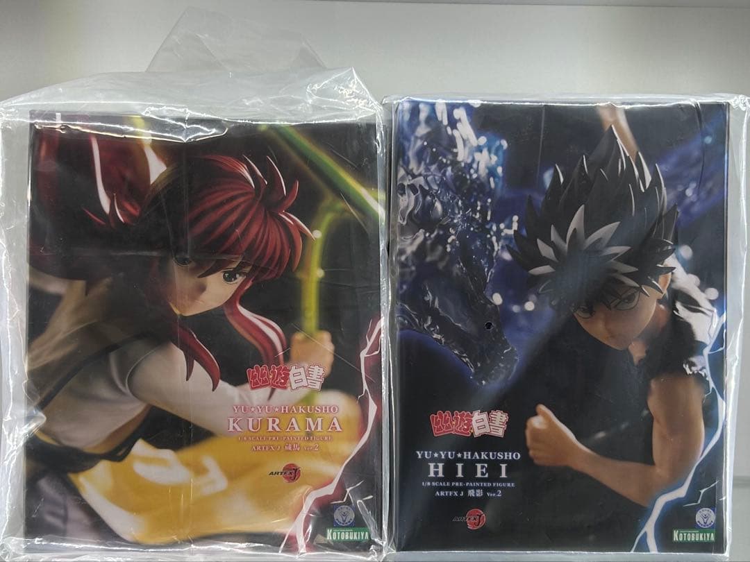 【美品】幽遊白書 フィギュア ARTFX J コトブキヤ 蔵馬 飛影 2体セット