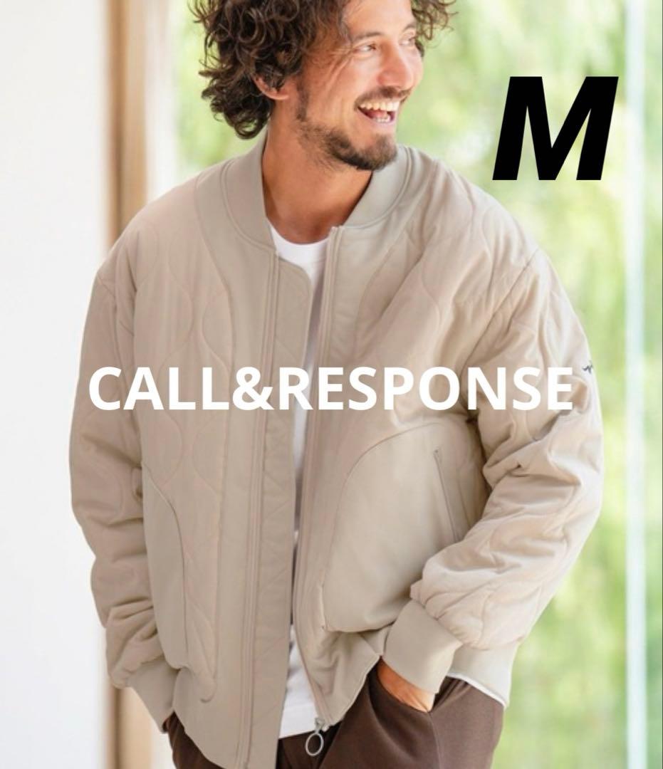 CALL&RESPONSE mj9353-ノビル360 キルティング中綿ブルゾン