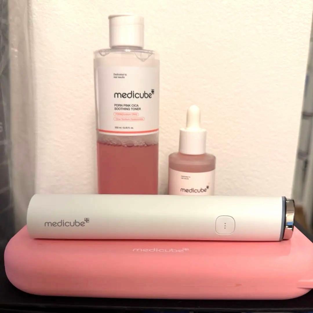 medicube ME-BPRM 美顔器 PDRNトナー ピンクアンプルセット