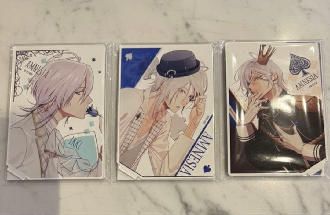 AMNESIA アムネシア バレンタイン アクスタ イッキ 3点 - メルカリ