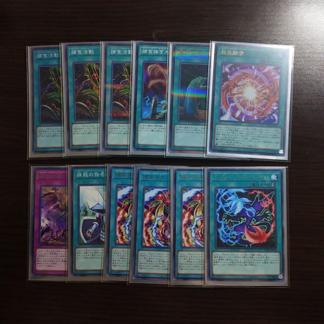 遊戯王【捕食植物】デッキ スリーブ付. - メルカリ