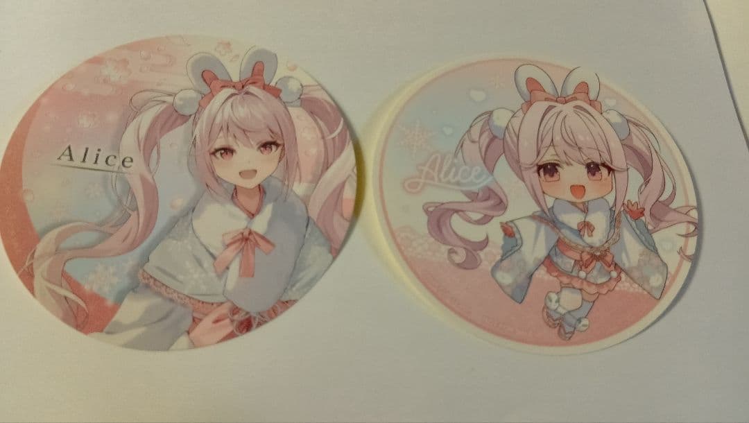 アリス NIKKE 春探しの旅 ノベルティ 限定ステッカー 渋谷サクラ