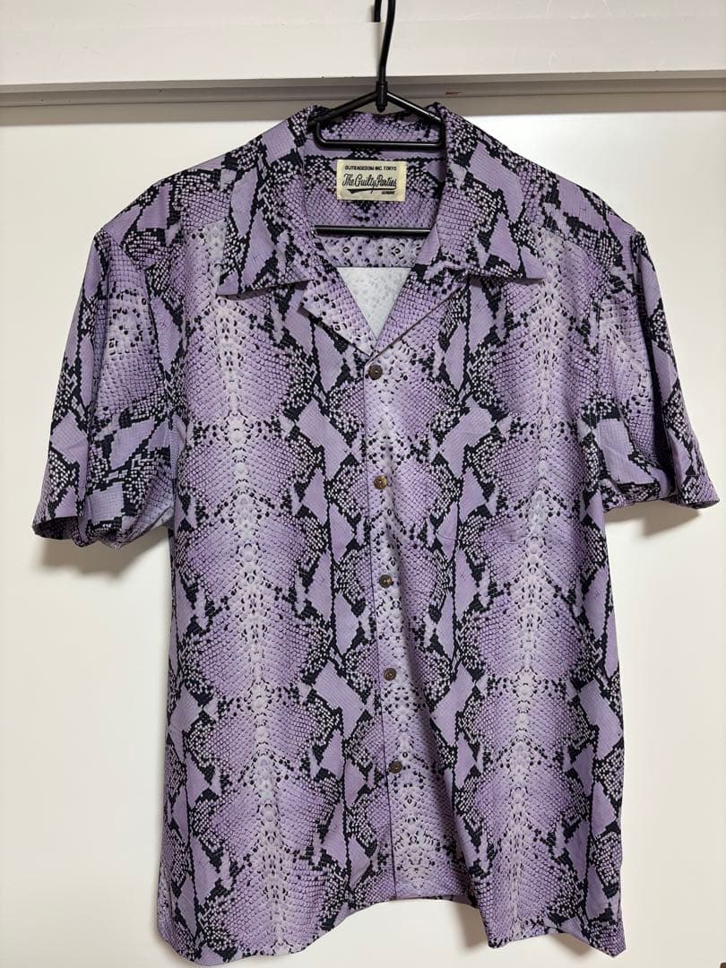 WACKO MARIA パイソン柄シャツ