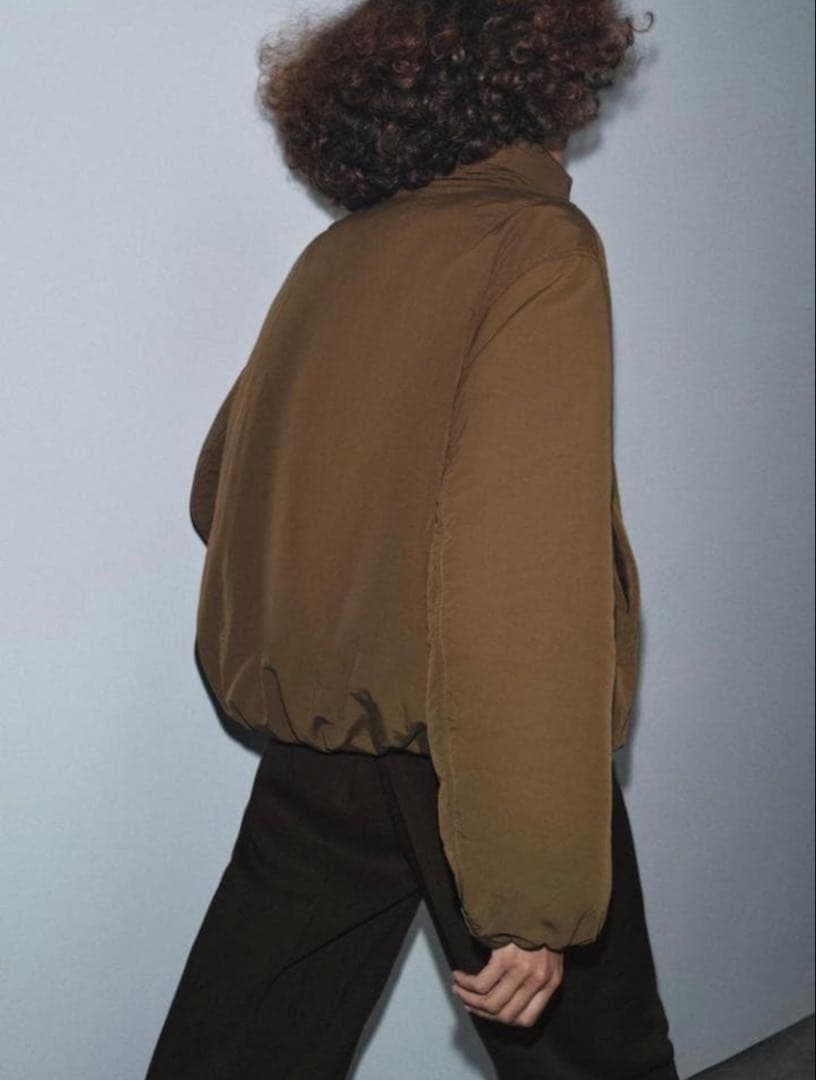 ZARA ザラ ZW コレクション パデッドジャケット L - メルカリ