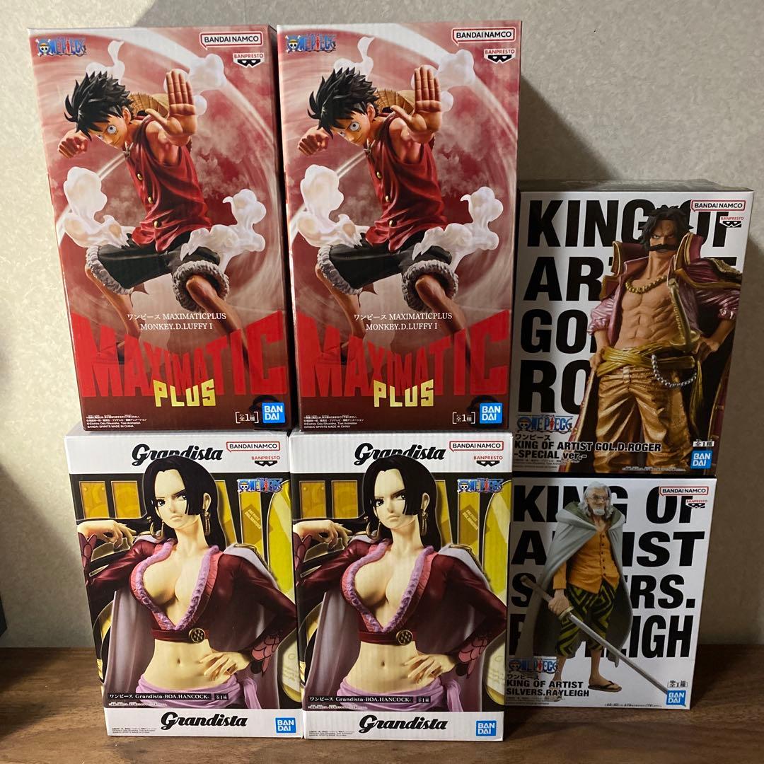 ワンピースフィギュア6点セット！ 未開封！ - メルカリ