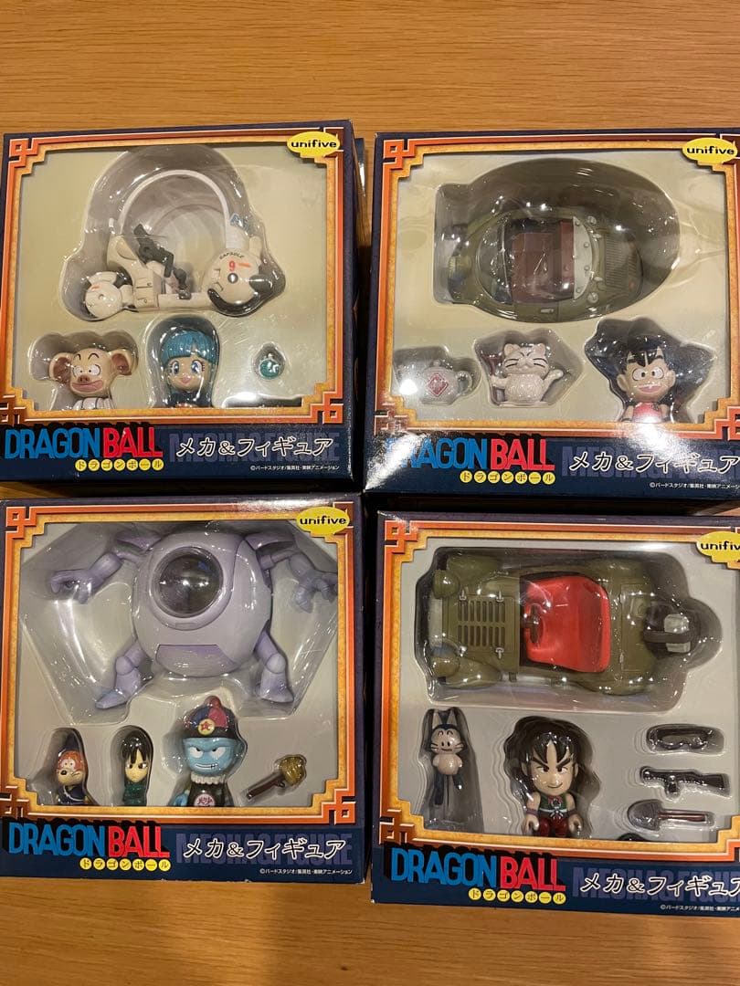 ドラゴンボール メカ&フィギュア　4種コンプセット