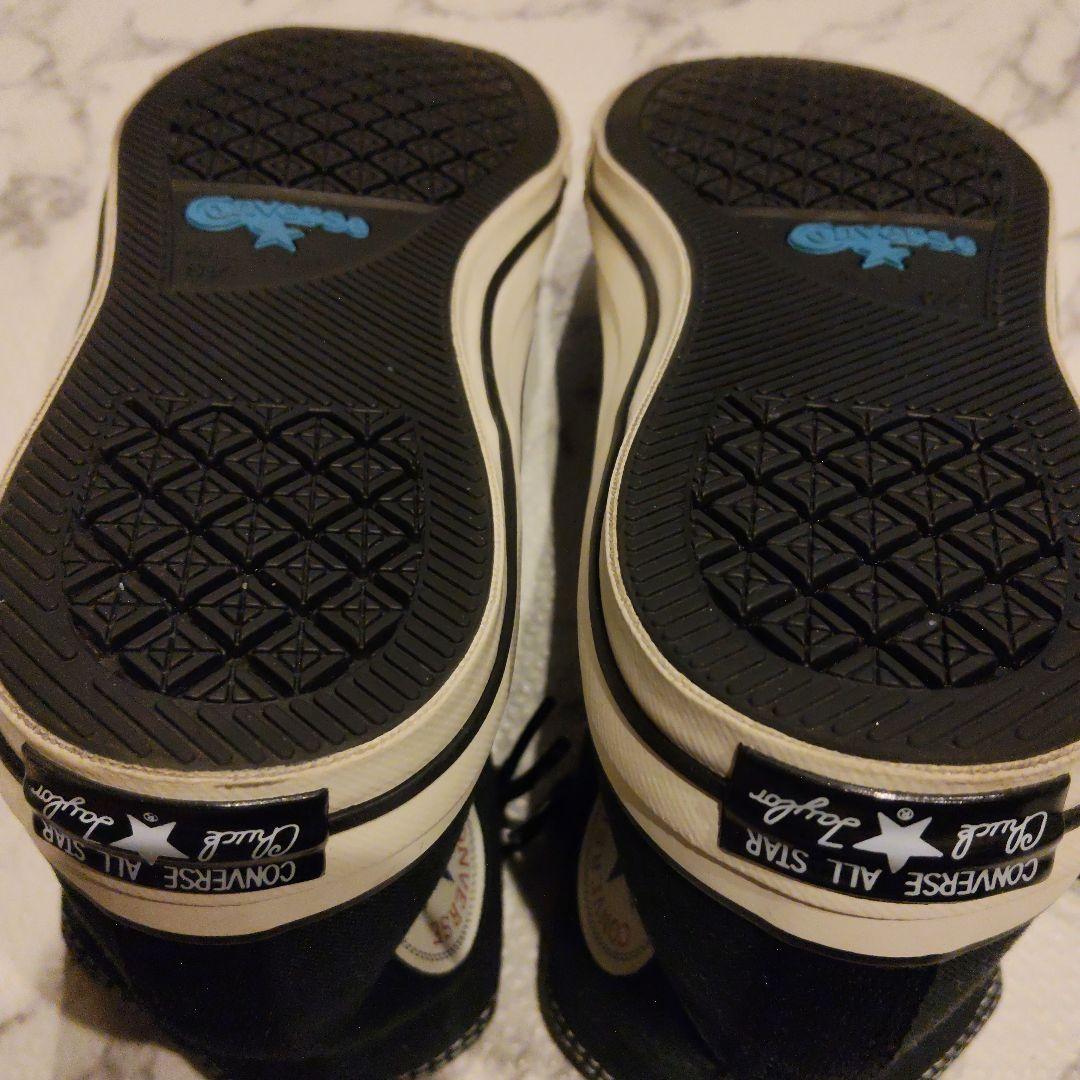 コンバース ノンネイティブ ブラック ジッパースニーカー キムタク