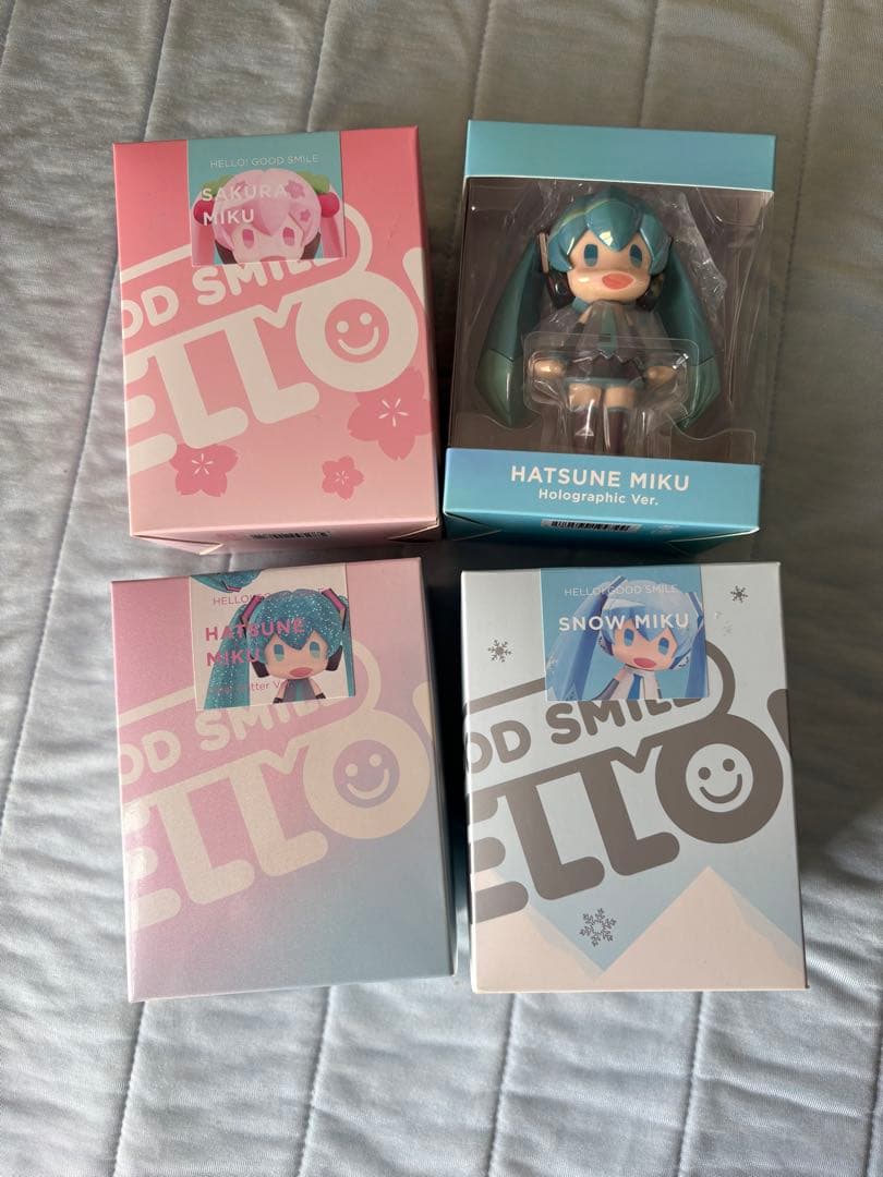 週末値下げ　HELLO! GOOD SMILE 初音ミク ４体セット