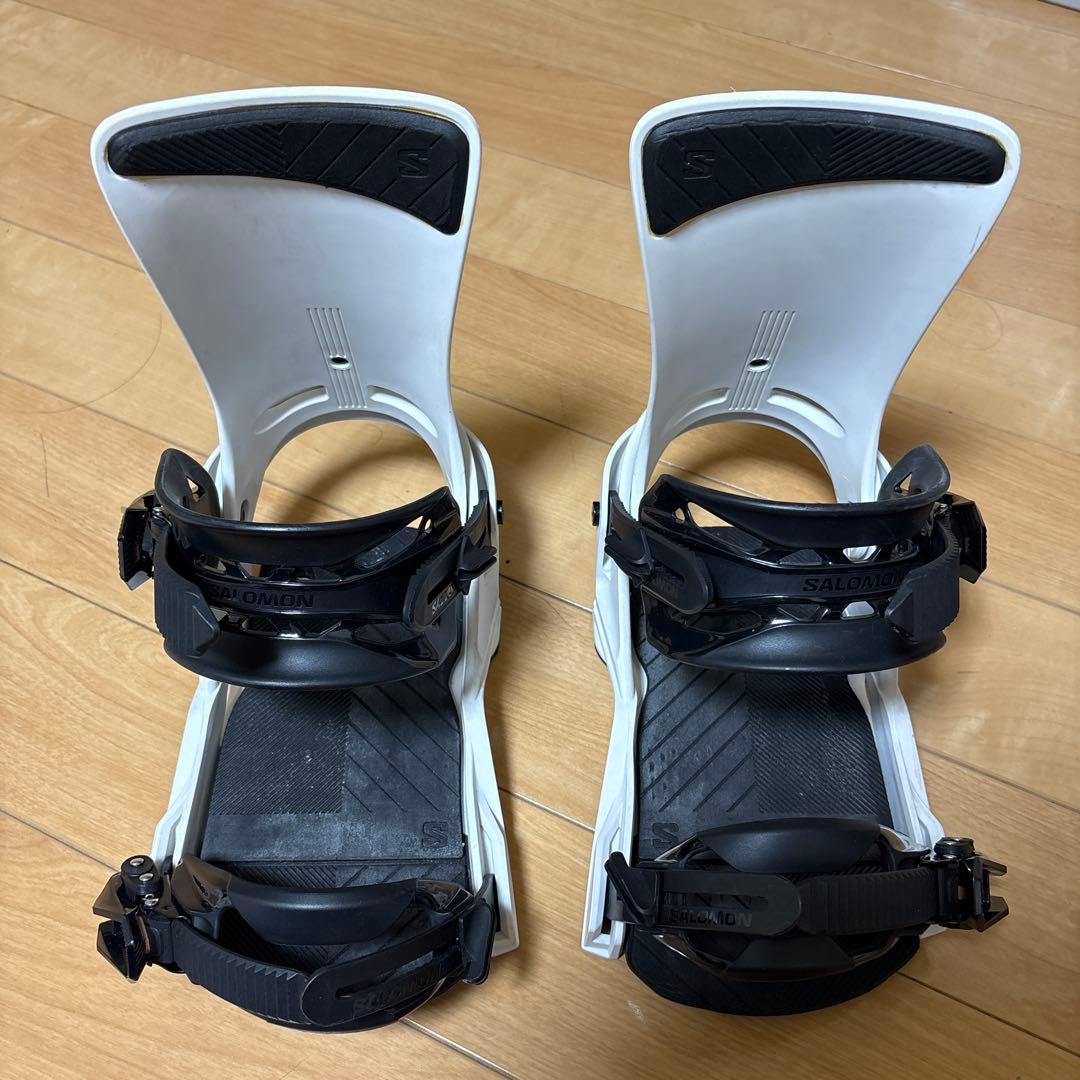 サロモン スノーボード ビンディング リズム 23-24 Sサイズ ホワイト