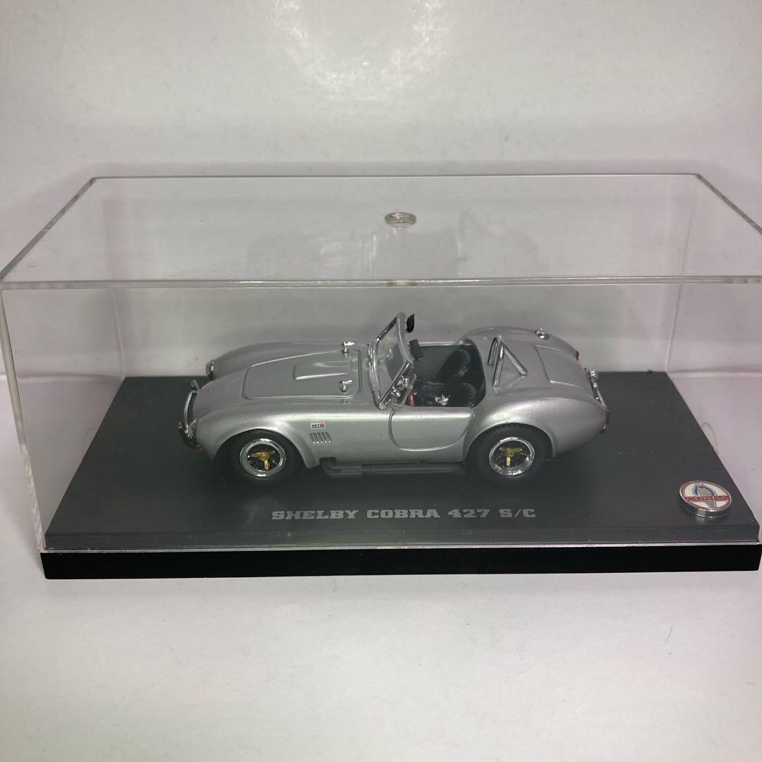 ☆京商1/43ミニカー☆SHELBY Cobra 427(銀) シェルビーコブラ - メルカリ