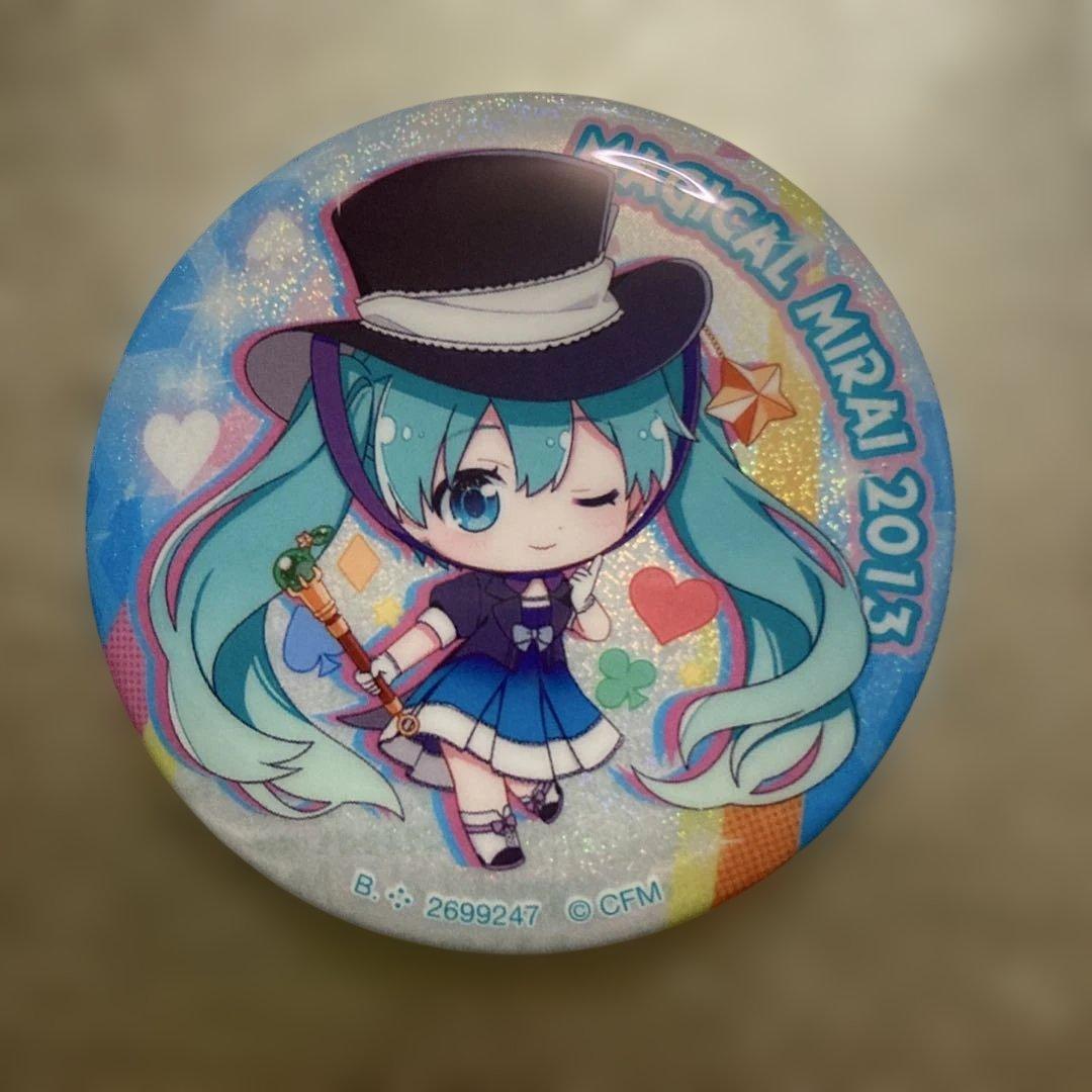 初音ミクあそーと マジカルミライ2013 缶バッジ - メルカリ