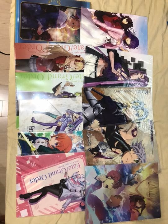 fate クリアファイルセット Amazon.co.jp: クリアファイル FGO Fate/Zero ローソンHMV限定 3枚組 C