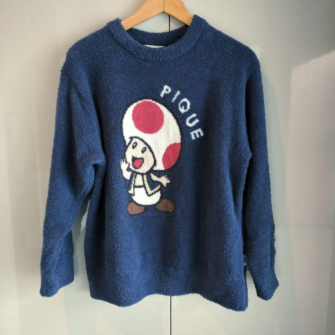 ジェラートピケ×スーパーマリオ☆キノピオ☆パジャマ☆セットアップ