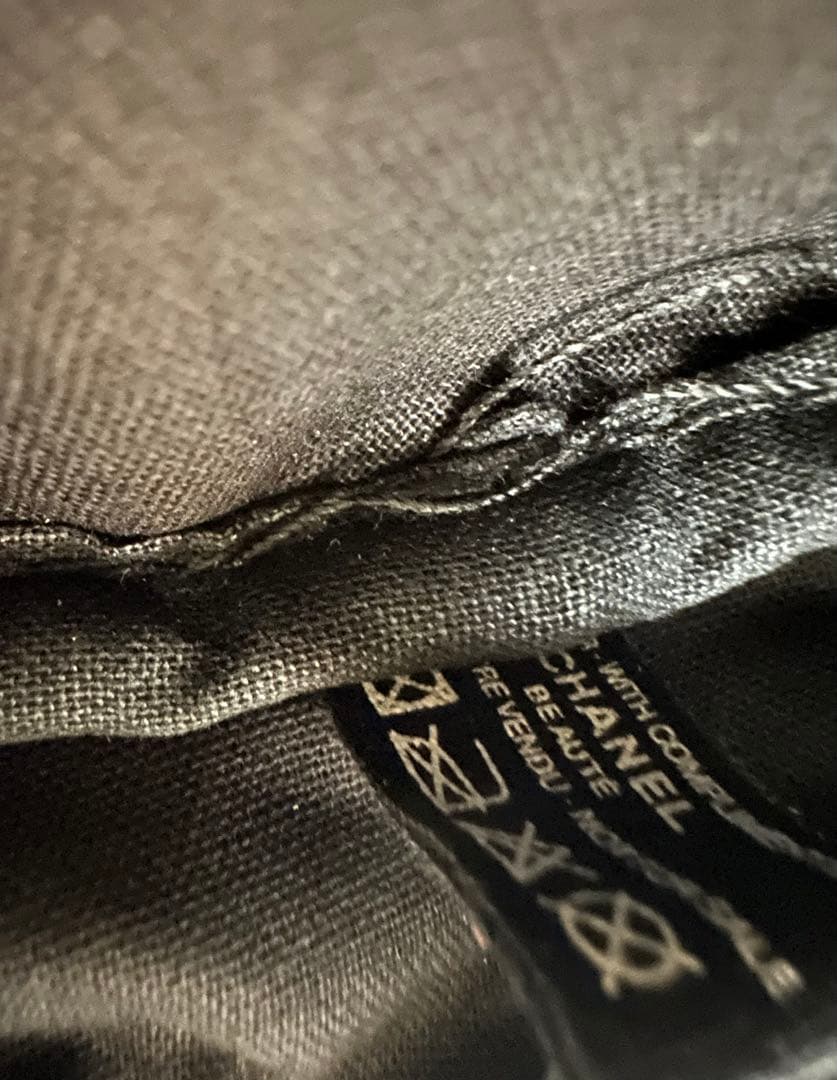 新品CHANEL ノベルティ☆ブラックトートボストンバッグジムバッグ旅行