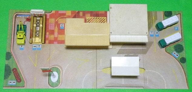 マッチボックス　Ｇ１　サービスステーションセット