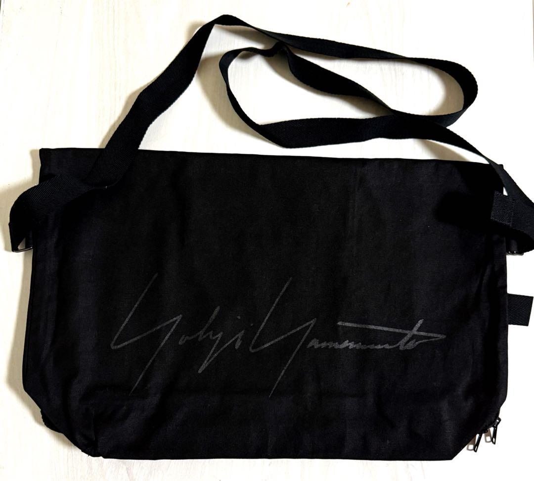 ヨウジヤマモト ☆ 美品 キャンバス ショルダーバッグ