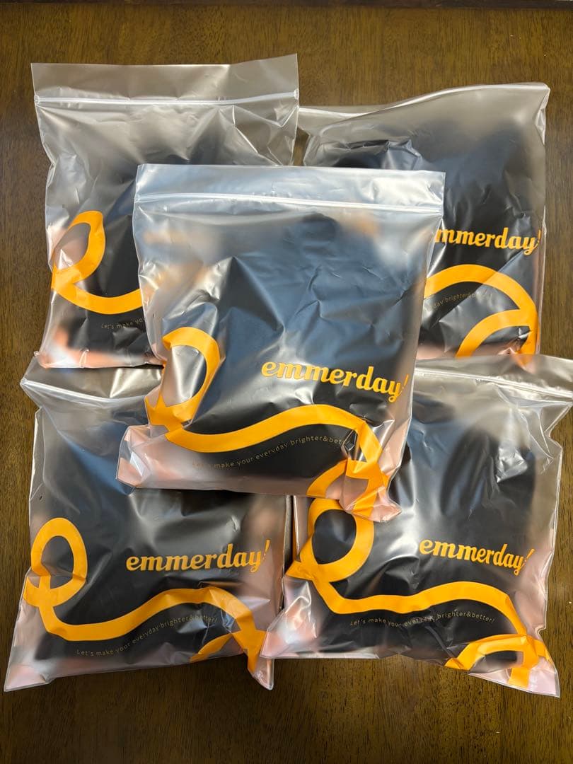 ⚪︎emmerday! ブラジャー５個セット 4Lサイズ ブラック