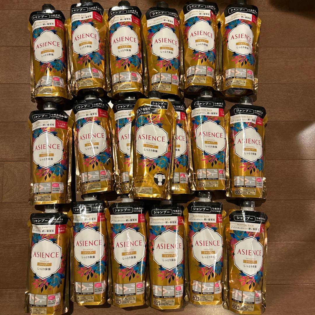 アジエンス しっとり仕上がるタイプ シャンプー つめかえ用 340ml×19本