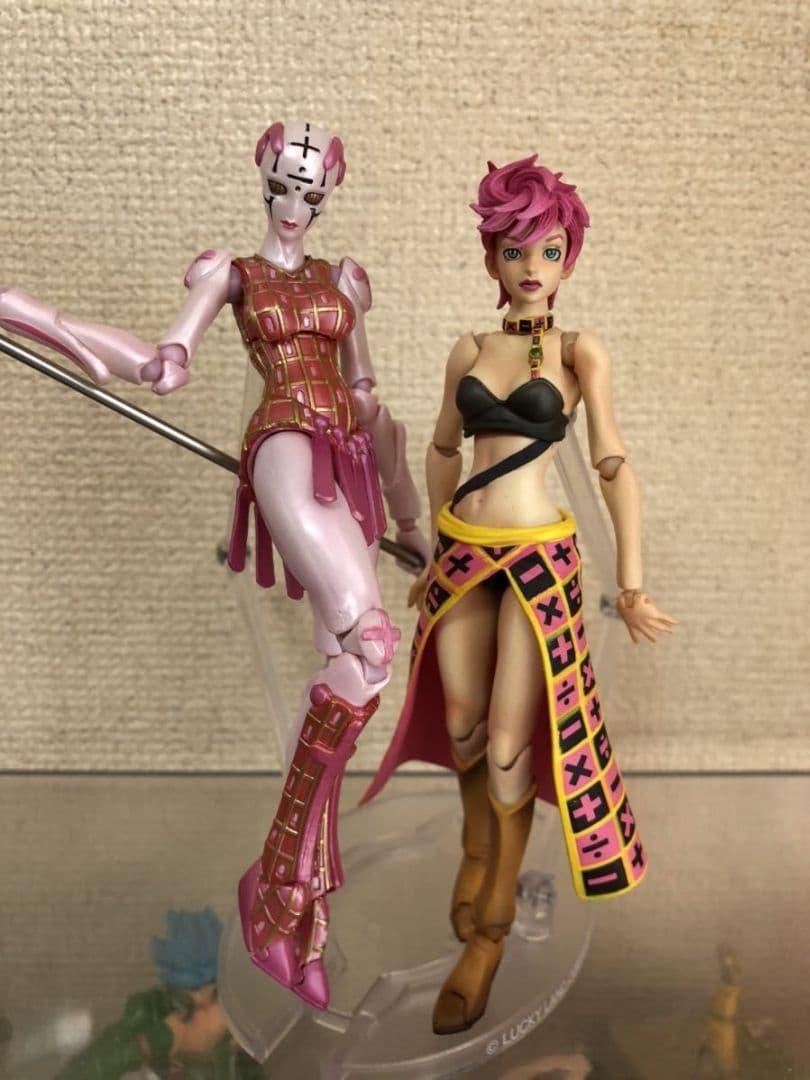 超像可動 トリッシュ スパイスガール セット ジョジョの奇妙な冒険