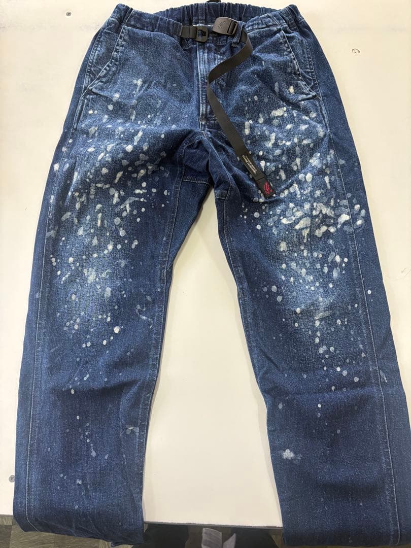 GRAMICCI ×デニムダンガリー ロングパンツ 03 GRAMICCI（グラミチ） デニムガーデンパンツ ユニセックス メンズ