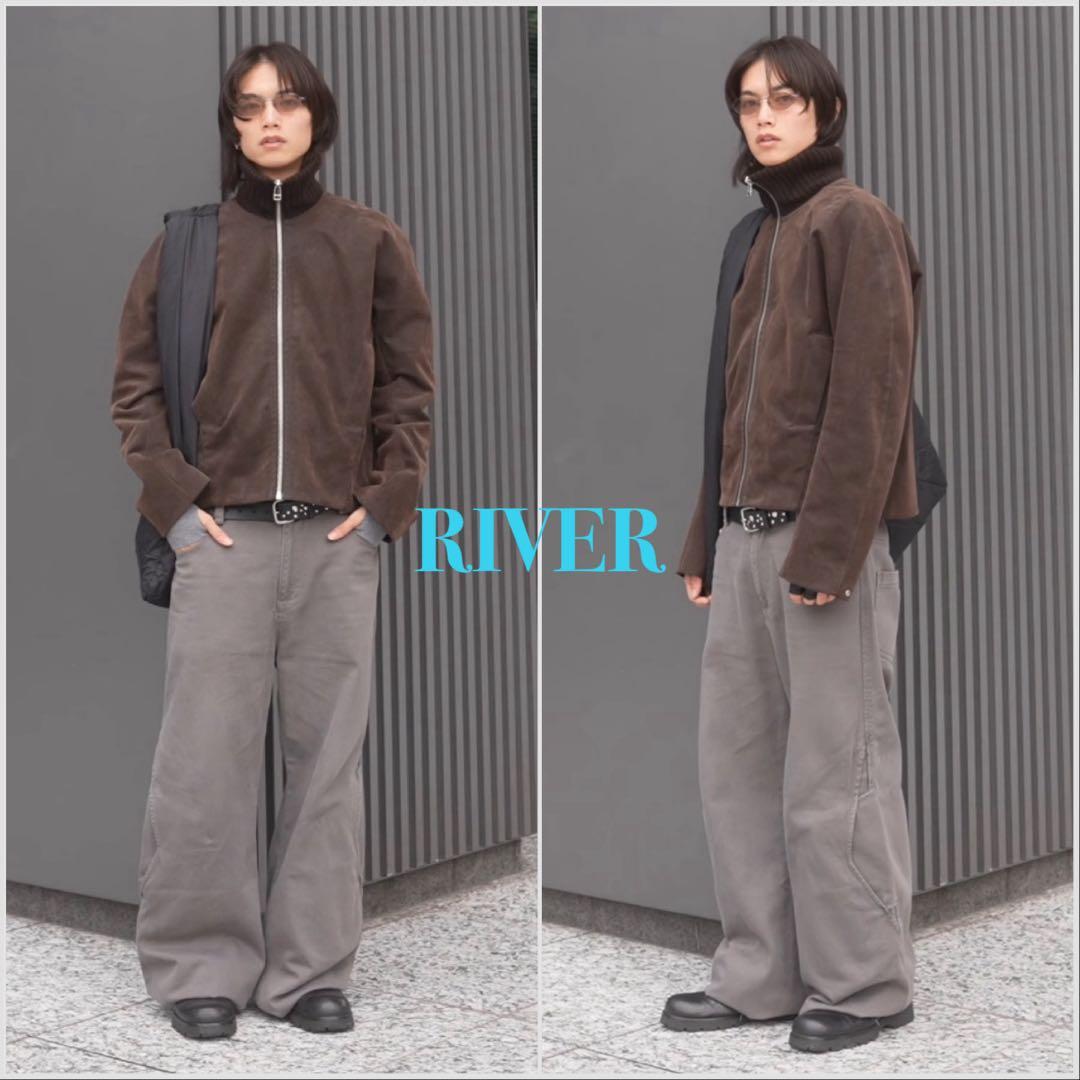 OMAR AFRIDI】25AW PILOT BLOUSON BROWN 44 - メルカリ