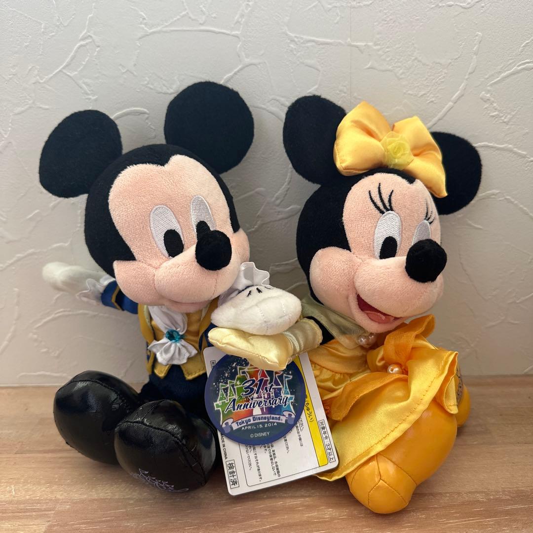 美女と野獣 31周年 ミキミニ ぬいぐるみ - メルカリ