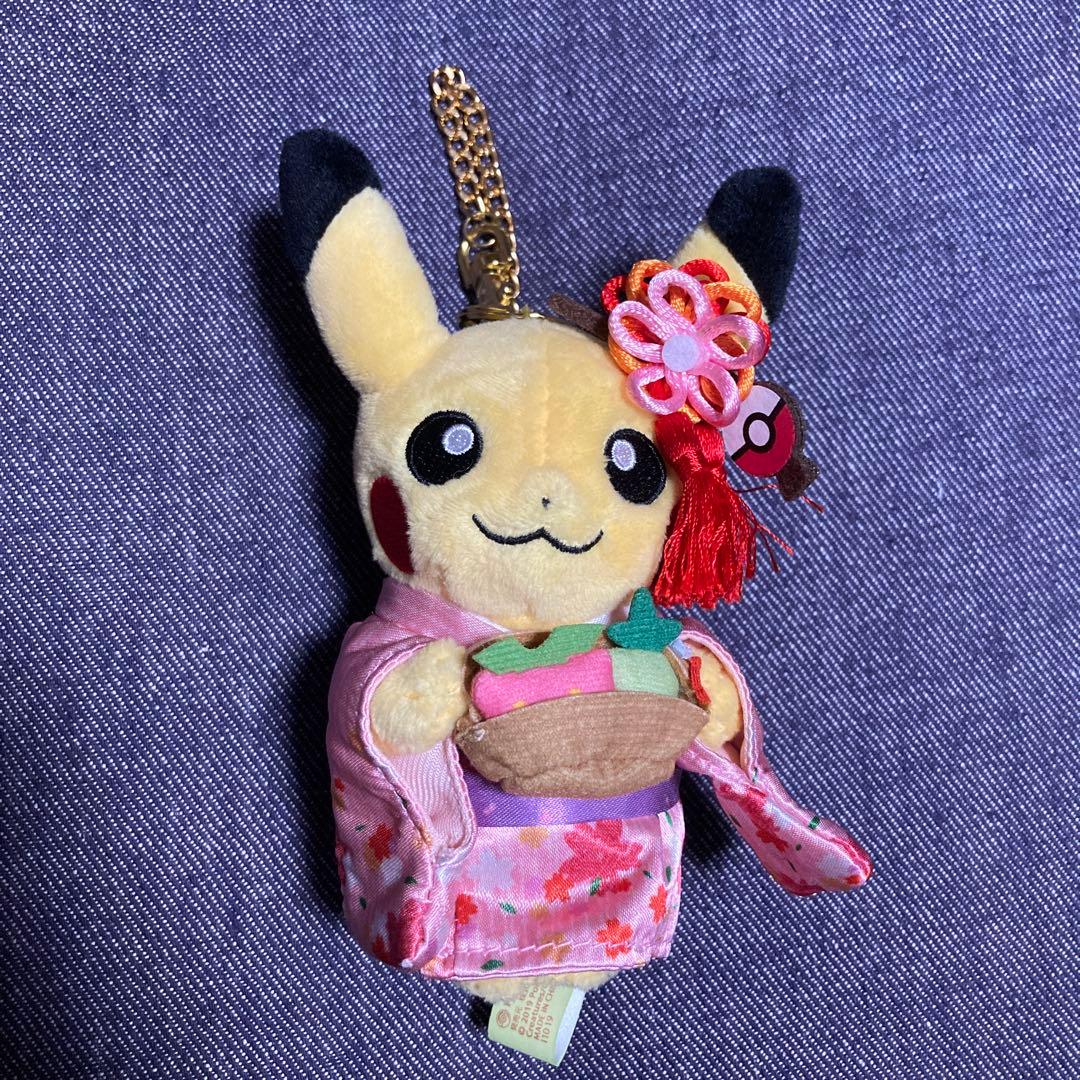 ピカチュウ 着物 ぬいぐるみ マスコット 京都限定 ポケモンセンター