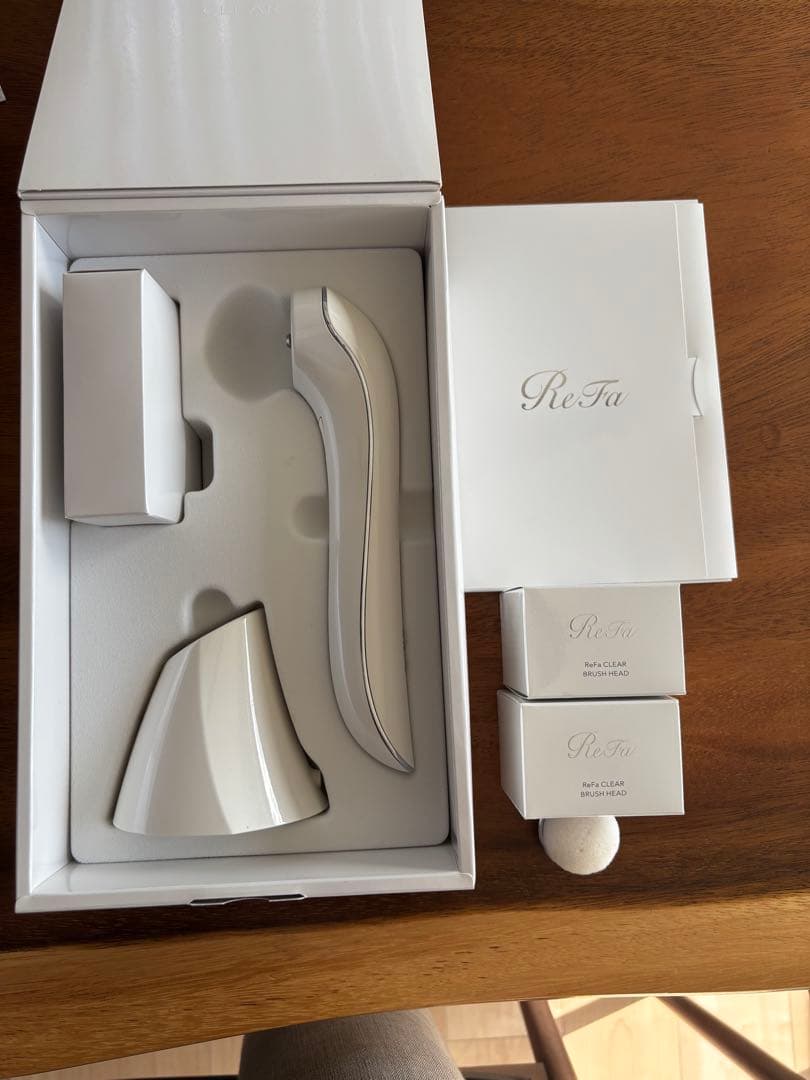 ReFa CLEAR 洗顔ブラシ本体+新品ブラシ2個