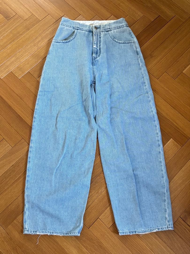 Maison Margiela MM6 デニム ワイドレッグ 38