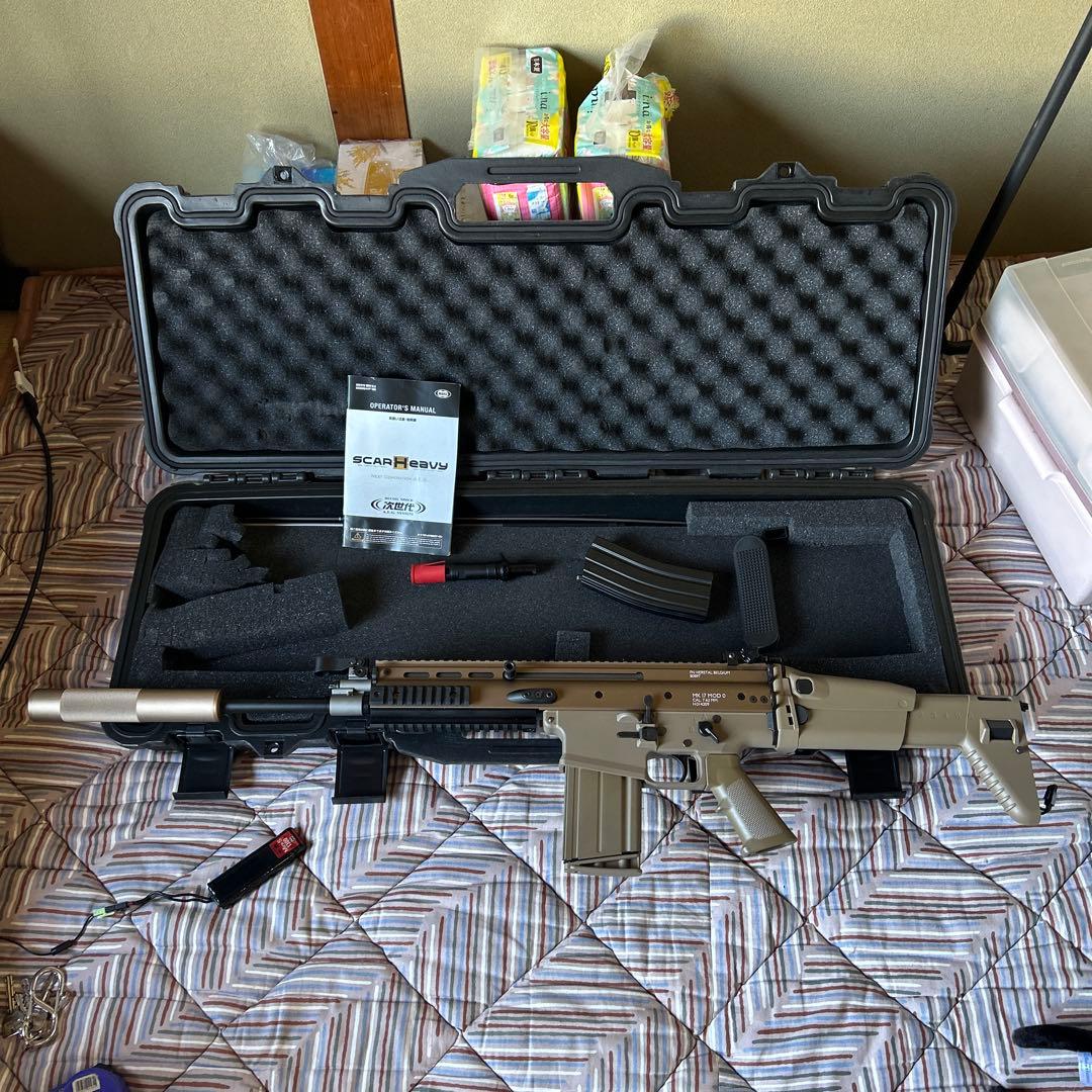 SCAR-H モデルガン ハードケース付き
