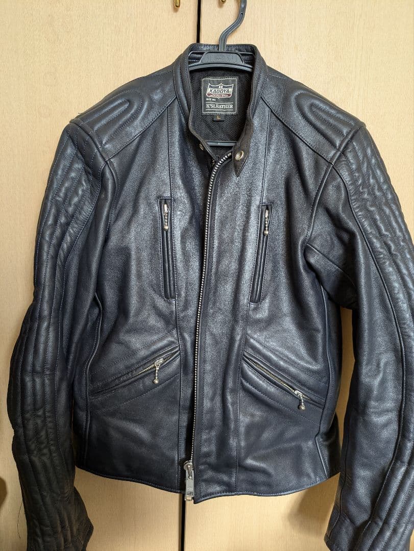 KADOYA ライダースジャケット Lサイズ