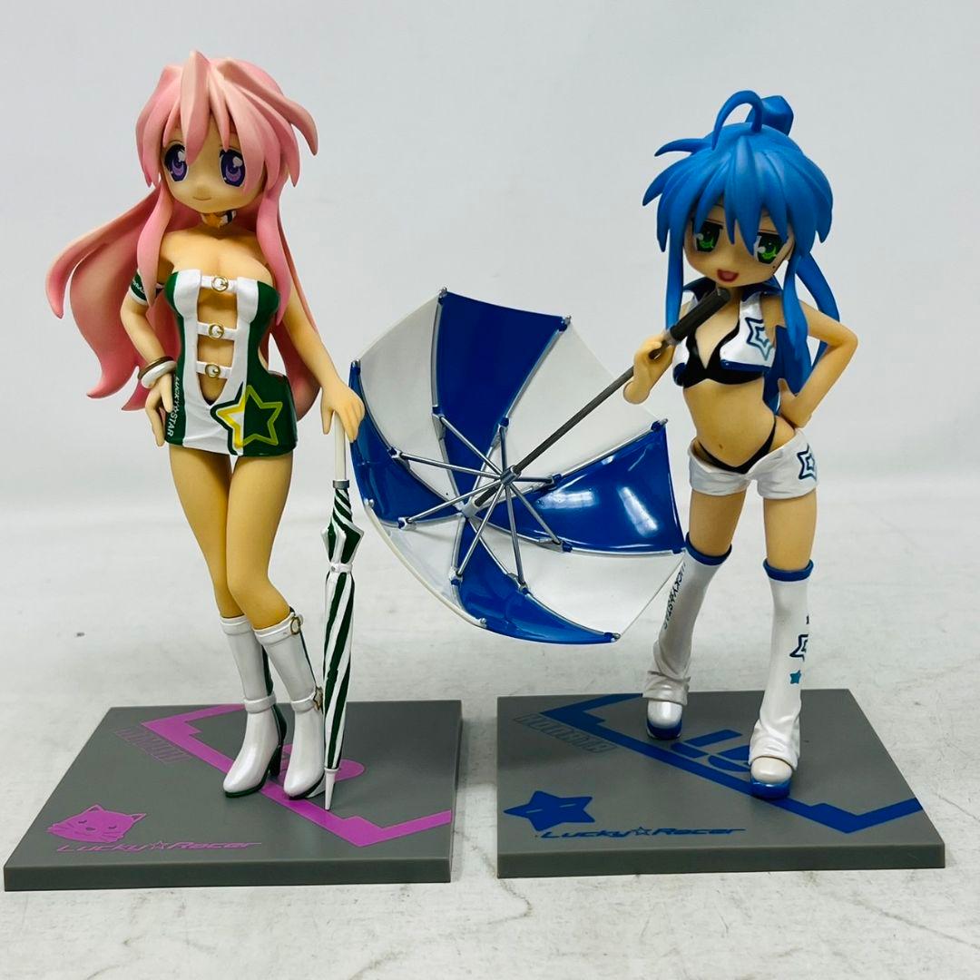 らきすた 一番くじ A賞 D賞 泉こなた 高良みゆき フィギュア 2体