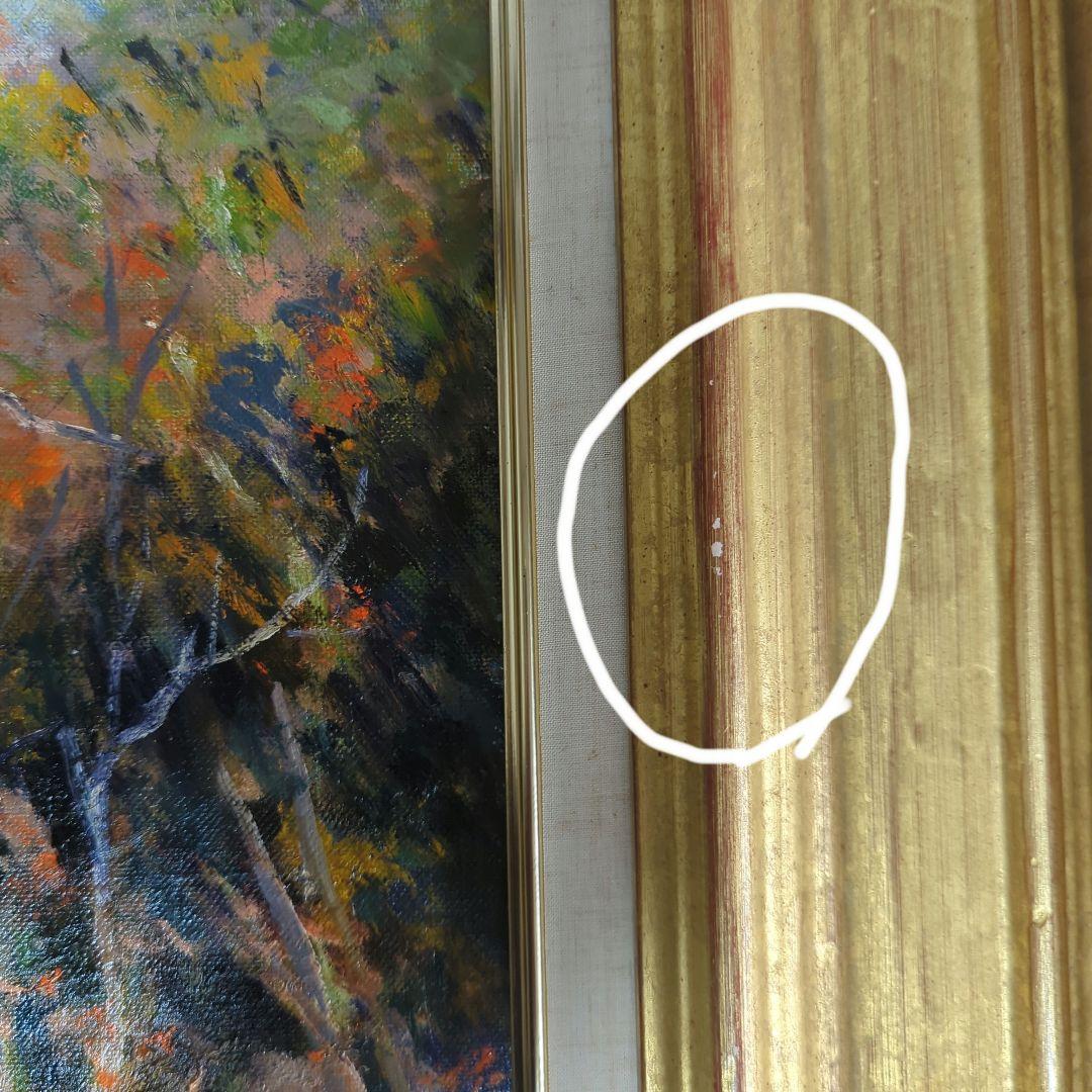 F10号油彩画（額縁入り)No.89 - メルカリ